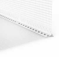 Vorschau: GIMA PVC-Tropfkantenprofil mit WDVS-Gewebe